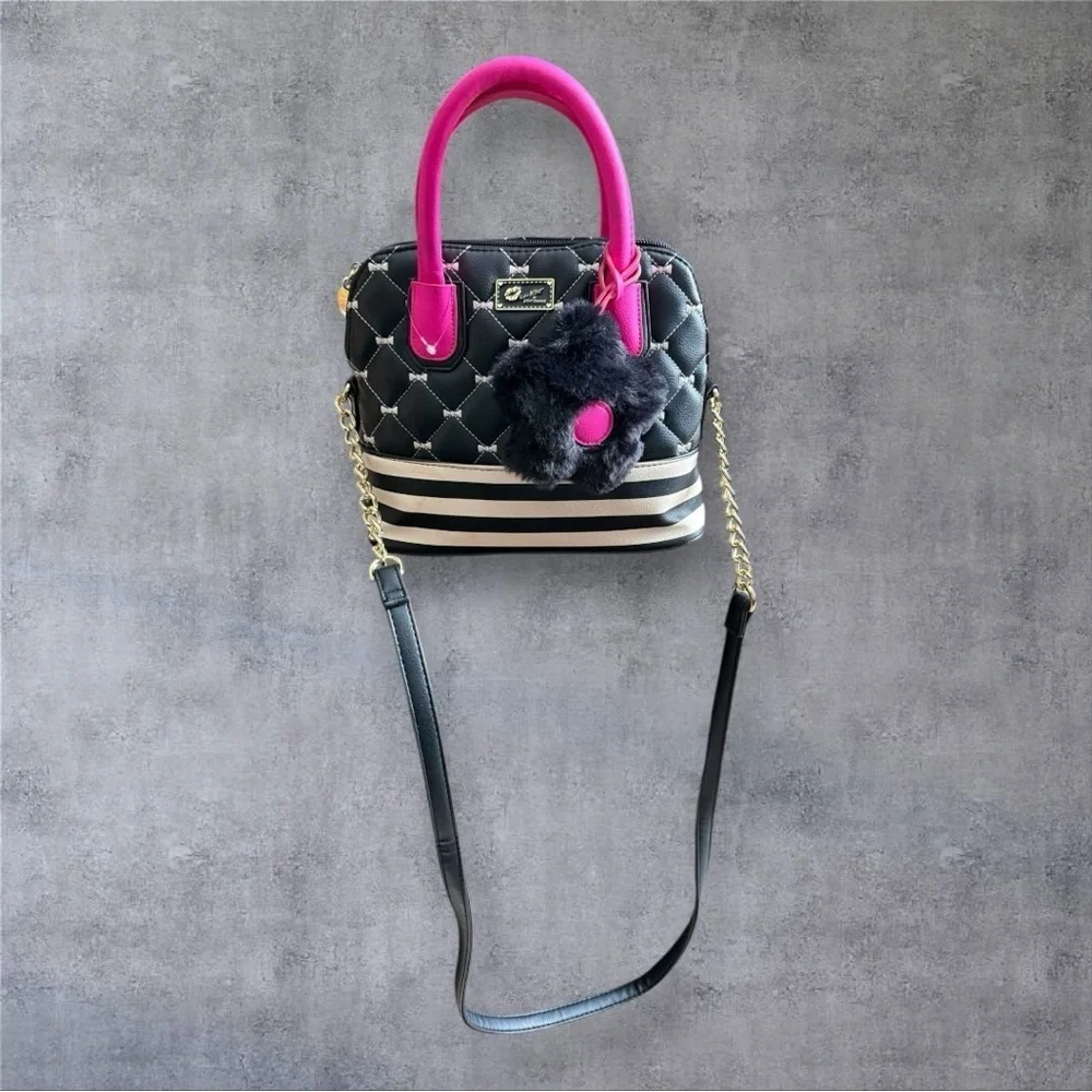 Betsey Johnson Luv Satchel Handbag  - NWOT